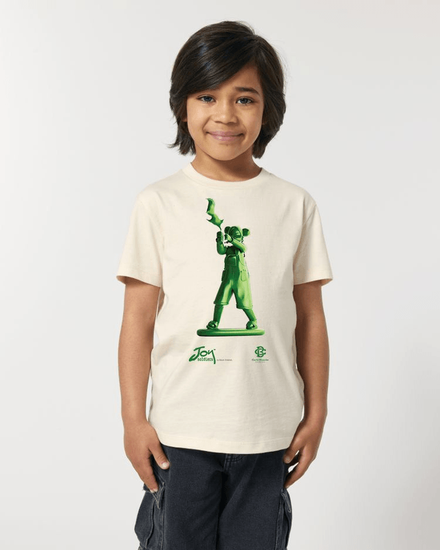 Joy Soldiers™ - Kids T-shirt 'Let It Burn' - Cream