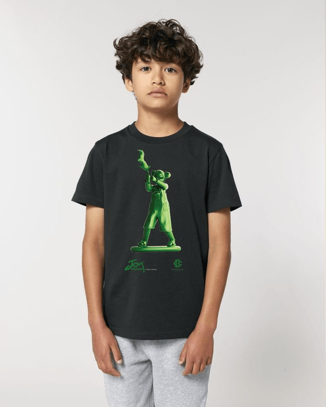 Joy Soldiers™ - Kids T-shirt 'Let It Burn' - Black